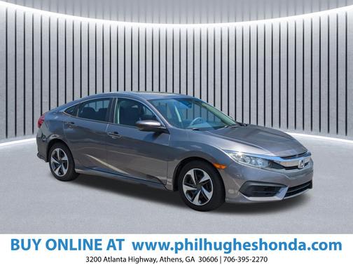 Modern Steel Metallic 2017 Honda Civic