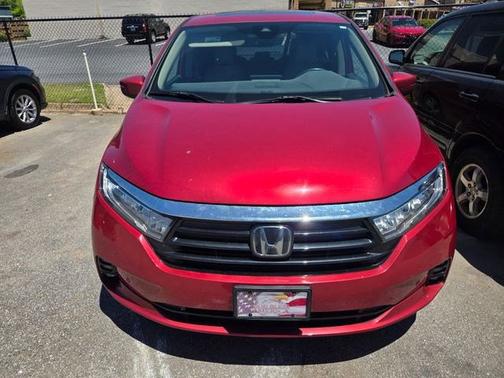 Radiant Red Metallic Ii 2022 Honda Odyssey