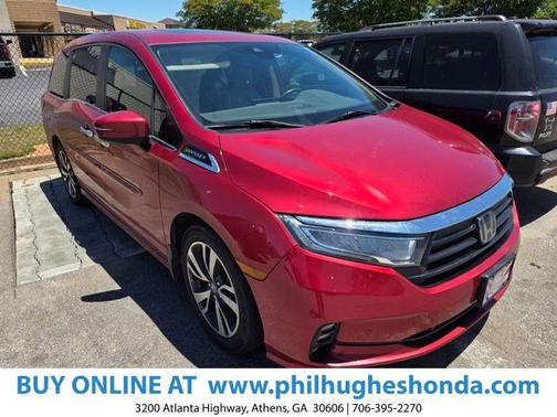 Radiant Red Metallic Ii 2022 Honda Odyssey