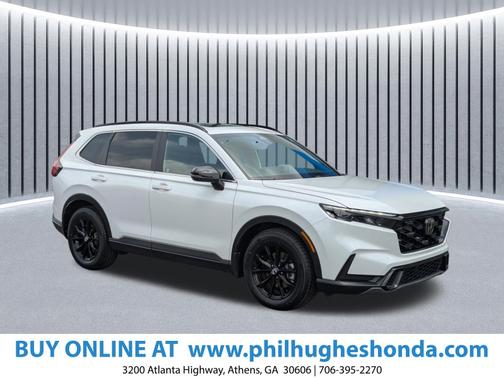 Platinum White Pearl 2023 Honda CR-V Hybrid