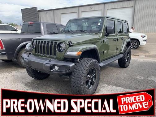 Photo 1 of 11 of 2021 Jeep Wrangler Unlimited Sahara Altitude