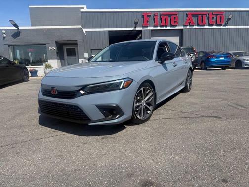 Sonic Gray Pearl 2023 Honda Civic Touring