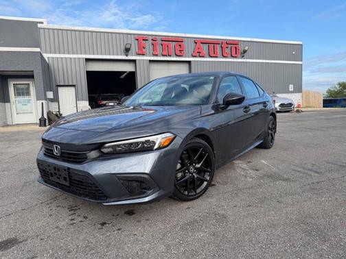 Meteorite Gray Metallic 2024 Honda Civic Sport