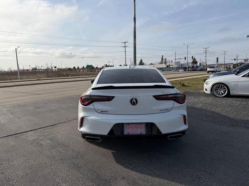 Platinum White Pearl 2022 Acura TLX A-Spec