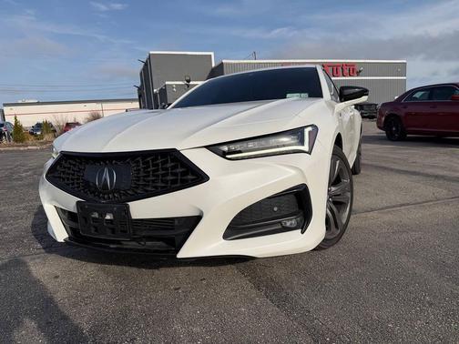 Platinum White Pearl 2022 Acura TLX A-Spec