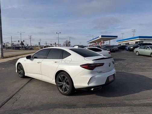 Platinum White Pearl 2022 Acura TLX A-Spec