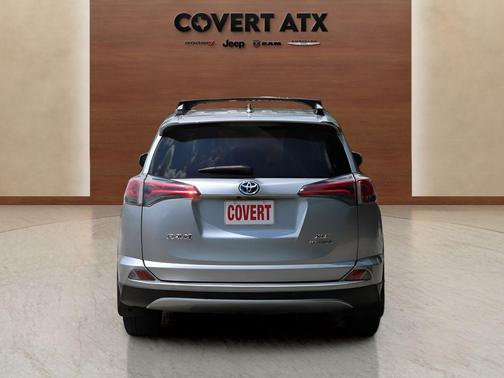 Silver 2017 Toyota RAV4 Hybrid XLE