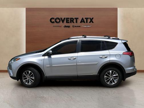 Silver 2017 Toyota RAV4 Hybrid XLE