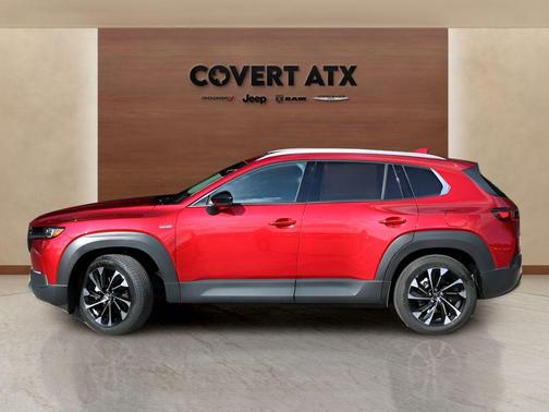 Soul Red Crystal Metallic 2025 Mazda CX-50 Hybrid Premium Plus Package