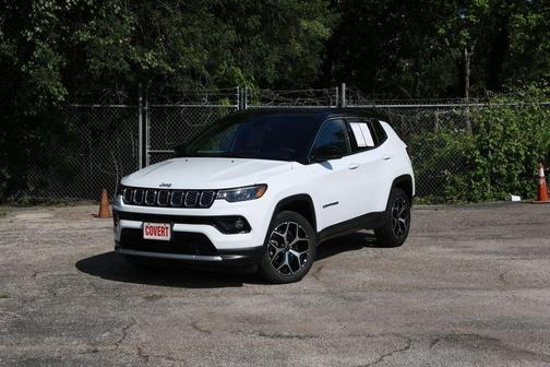 Bright White Clearcoat 2025 Jeep Compass Limited
