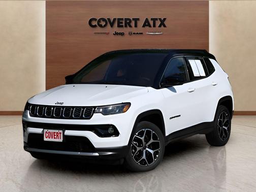 Bright White Clearcoat 2025 Jeep Compass Limited