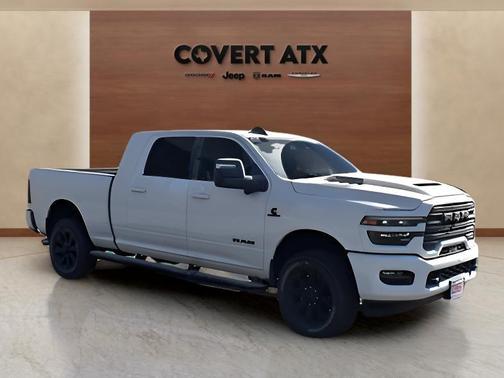 Bright White Clearcoat 2025 RAM 2500 Laramie