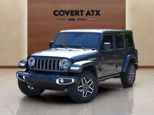 Granite Crystal Clearcoat Metallic 2025 Jeep Wrangler Sahara
