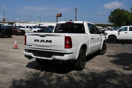 White 2026 RAM 1500 Laramie