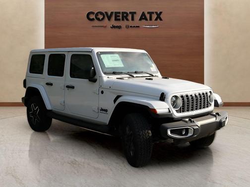 Bright White Clearcoat 2026 Jeep Wrangler Sahara