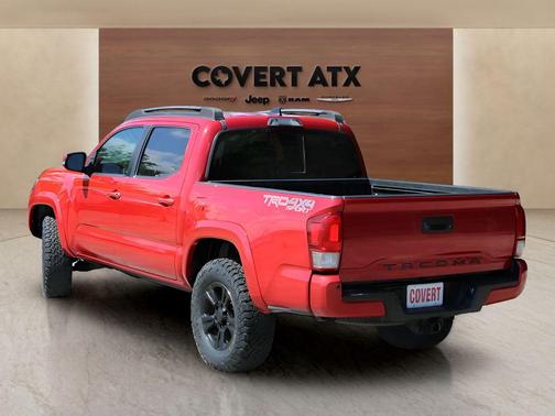 Barcelona Red Metallic 2017 Toyota Tacoma TRD Sport