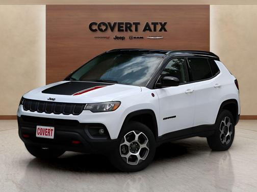 Bright White Clearcoat 2022 Jeep Compass Trailhawk