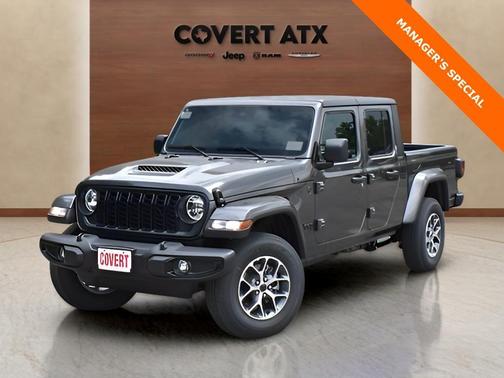 Granite Crystal Clearcoat Metallic 2025 Jeep Gladiator Sport