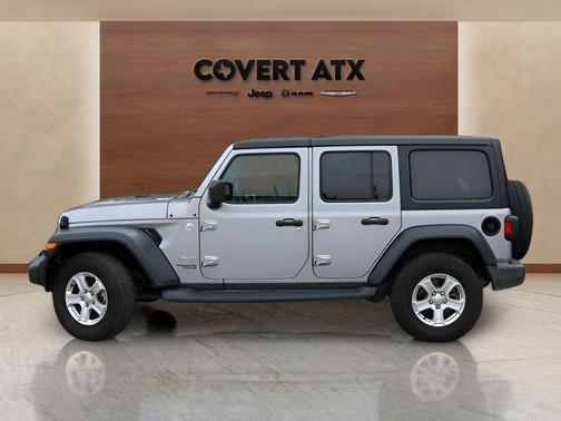 Billet Silver Metallic Clearcoat 2019 Jeep Wrangler Unlimited Sport