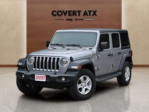 Billet Silver Metallic Clearcoat 2019 Jeep Wrangler Unlimited Sport