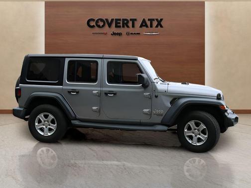 Billet Silver Metallic Clearcoat 2019 Jeep Wrangler Unlimited Sport