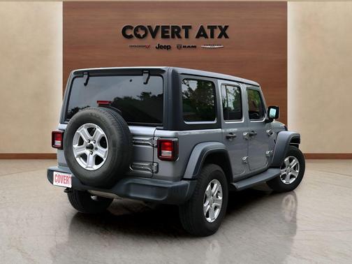 Billet Silver Metallic Clearcoat 2019 Jeep Wrangler Unlimited Sport
