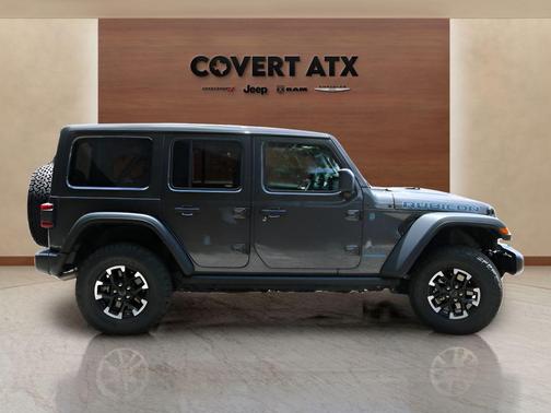 Granite Crystal Clearcoat Metallic 2025 Jeep Wrangler 4xe Rubicon