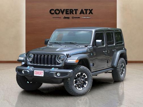 Granite Crystal Clearcoat Metallic 2025 Jeep Wrangler 4xe Rubicon
