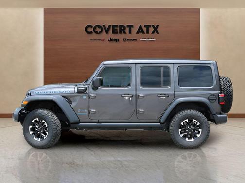 Granite Crystal Clearcoat Metallic 2025 Jeep Wrangler 4xe Rubicon