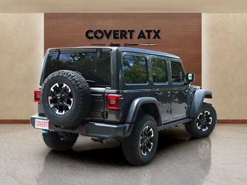 Granite Crystal Clearcoat Metallic 2025 Jeep Wrangler 4xe Rubicon