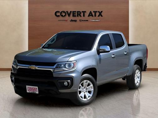 Steel Metallic 2021 Chevrolet Colorado LT
