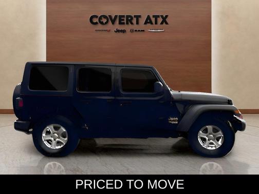 Black Clearcoat 2020 Jeep Wrangler Unlimited Sport