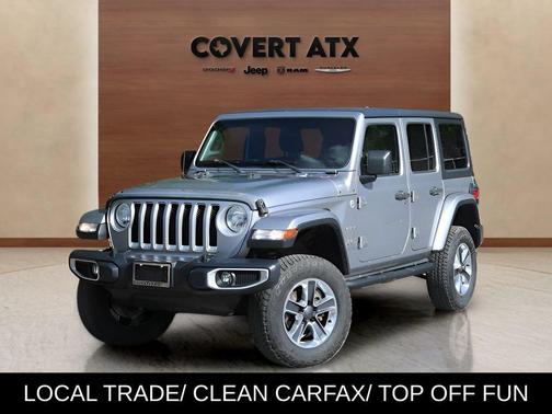 Billet Silver Metallic Clearcoat 2019 Jeep Wrangler Unlimited Sahara