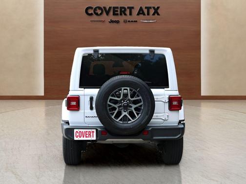 Bright White Clearcoat 2025 Jeep Wrangler Sahara