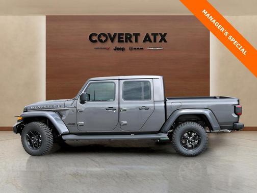 Granite Crystal Clearcoat Metallic 2025 Jeep Gladiator Sport