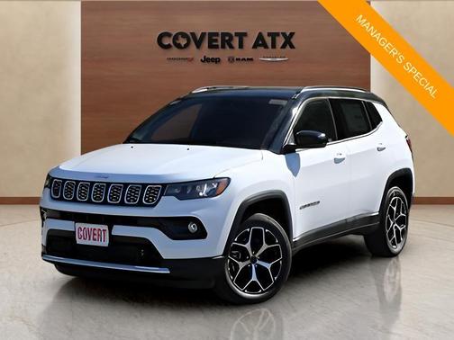 Bright White Clearcoat 2026 Jeep Compass Limited