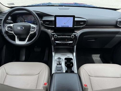 ATLAS BLUE METALLIC 2022 Ford Explorer LIMITED