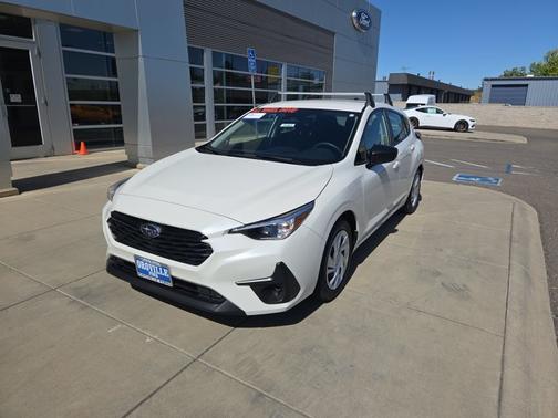 Crystal White Pearl 2025 Subaru Impreza BASE