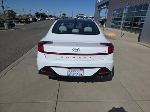 Serenity White 2023 Hyundai SONATA LIMITED