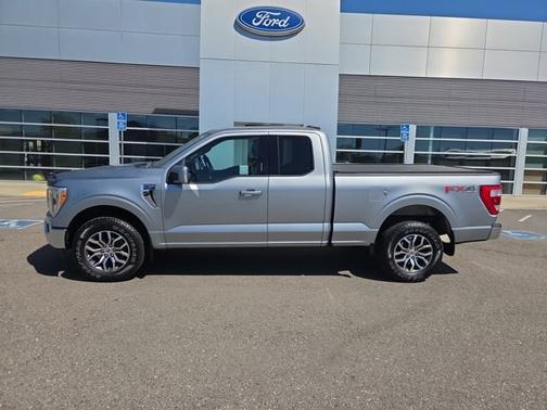 ICONIC SILVER METALLIC 2021 Ford F-150 LARIAT