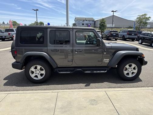Granite Crystal Clearcoat Metallic 2020 Jeep Wrangler Unlimited SPORT