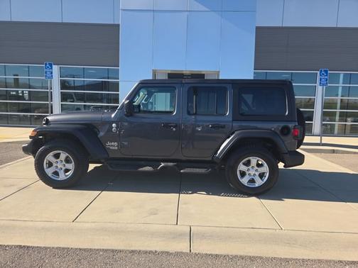 Granite Crystal Clearcoat Metallic 2020 Jeep Wrangler Unlimited SPORT