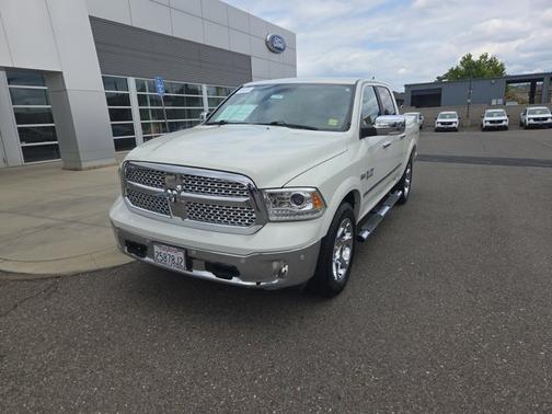 Pearl White 2017 RAM 1500 LARAMIE