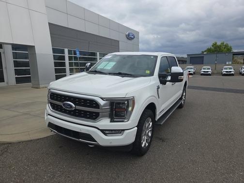 STAR WHITE METALLIC TRICOAT 2022 Ford F-150 PLATINUM