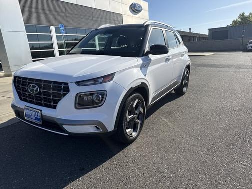 Lunar White 2023 Hyundai VENUE LIMITED