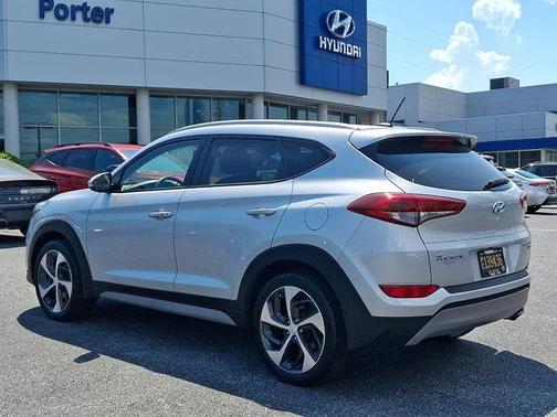 Molten Silver 2017 Hyundai TUCSON Sport