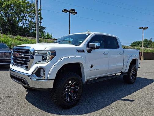 Summit White 2021 GMC Sierra 1500 SLT