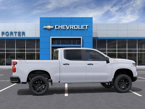 Summit White 2026 Chevrolet Silverado 1500 Custom Trail Boss