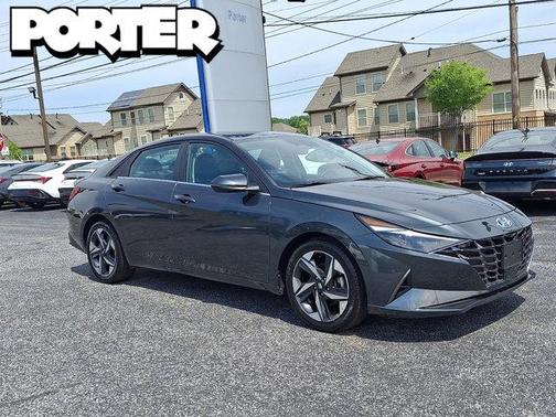 Portofino Gray 2022 Hyundai ELANTRA Limited