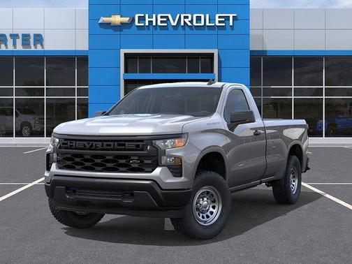 Sterling Gray Metallic 2026 Chevrolet Silverado 1500 WT